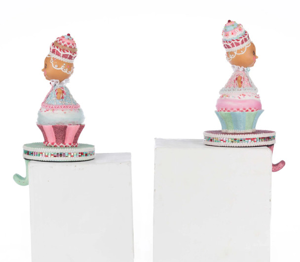 Katherine's Collections 9.5" Sweet Delights Set of 2 Gingerbread Stocking Holder 28-528747 -2