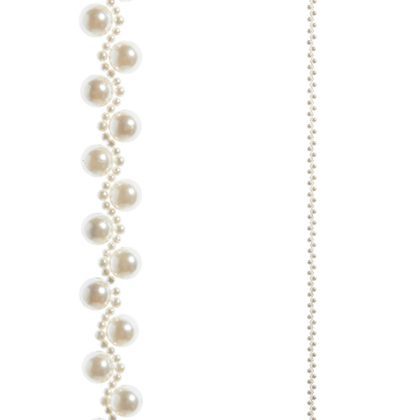 Raz 6' Pearl Rope Christmas Tree Garland G4519069 -2