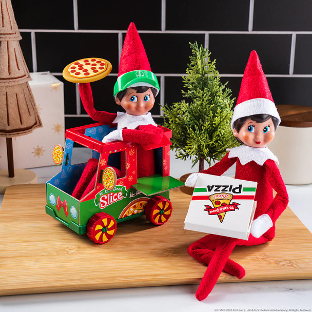 Elf on the Shelf  Polar Props Polar Pizza Truck PROPSPIZZA4