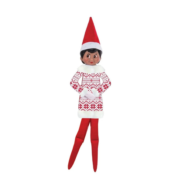 Elf On The Shelf Claus Couture Collection Snowflake Sweetie Dress Outfit  CCSWTRDRS