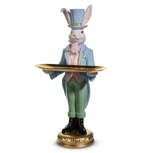 Raz 20" or 23" Balancing Mr. Bunny Butler Easter Decoration -2