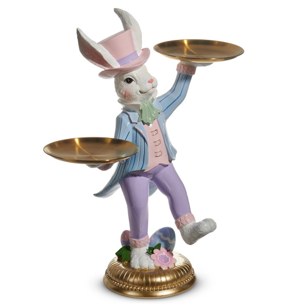Raz 20" or 23" Balancing Mr. Bunny Butler Easter Decoration -3