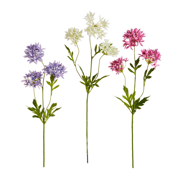 Raz Set of 3 29" Lily of the Nile Spring Floral Spray F4622608