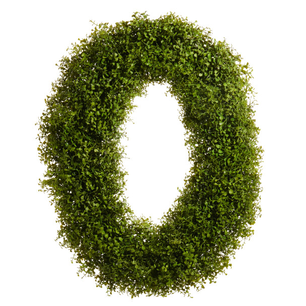 Raz 32" Oval Sedum Spring Wreath W4622729 -2
