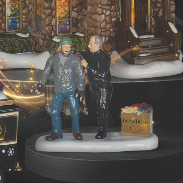 Department 56 Snow Village 50 Year Anniversary Warmed In His Grace Figure 6018450