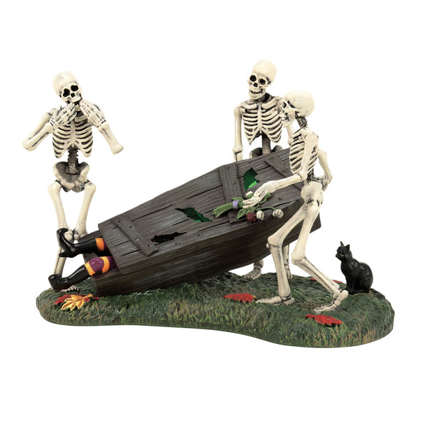 Department 56 Halloween Village 50th Year Anniversary The Clumsy Cortege Figure 6018453