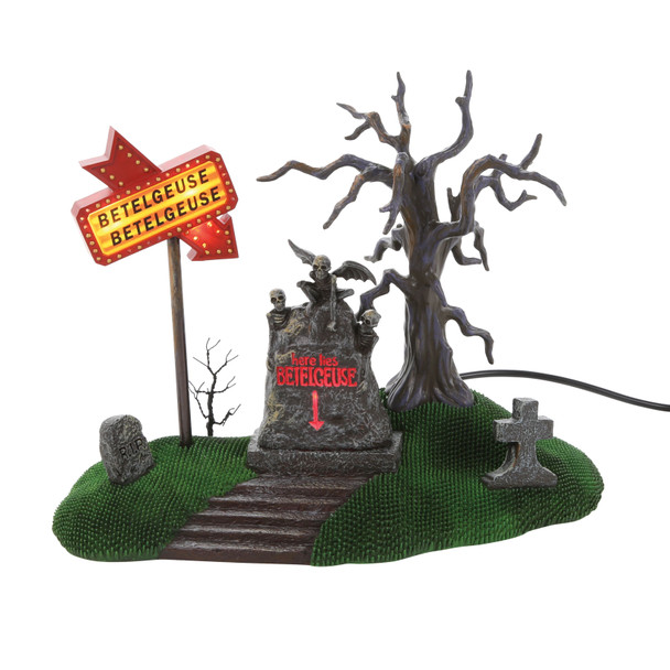 Department 56 Beetlejuice Village Beetlejuice Cemetery Plot 6014763 -2