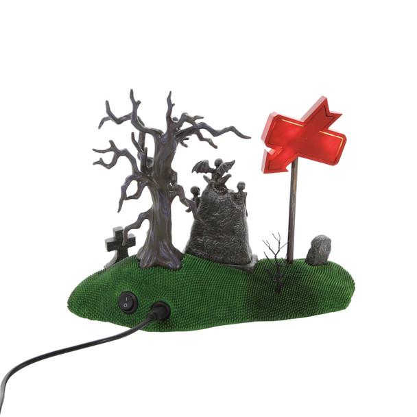 Department 56 Beetlejuice Village Beetlejuice Cemetery Plot 6014763 -6