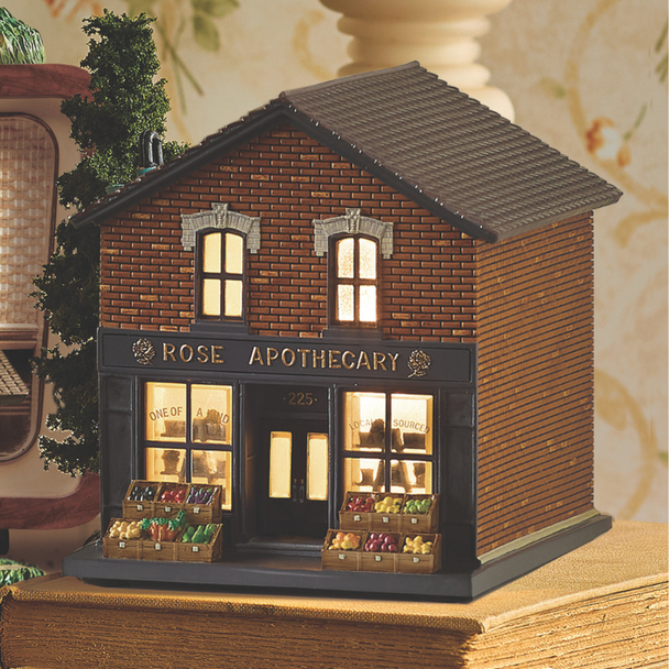 Department 56 Schitt's Creek Village Rose Apothecary Building 6015626