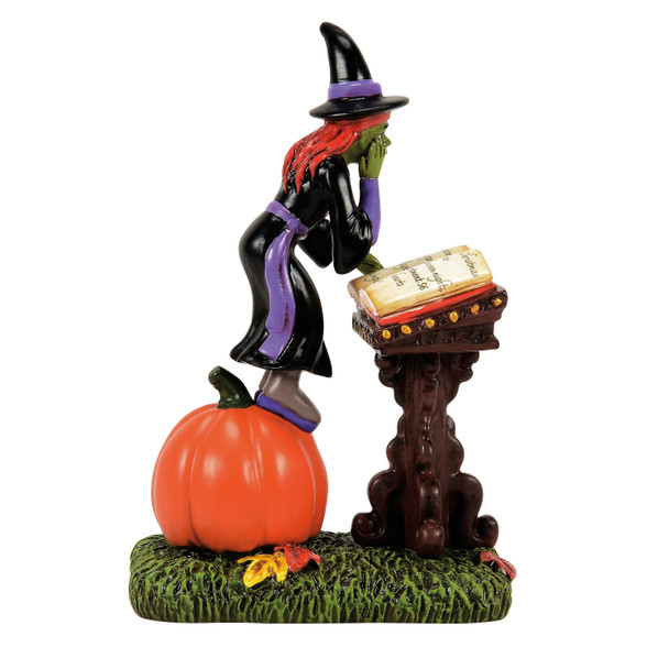 Department 56 Halloween Snow Village The Cursed Curses in Cursive! Figure 6018425 -4