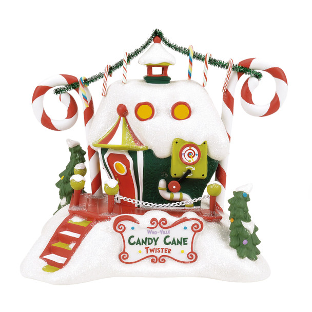 Department 56 Grinch Village Who-Ville Candy Cane Twisters Building 6018381 -2