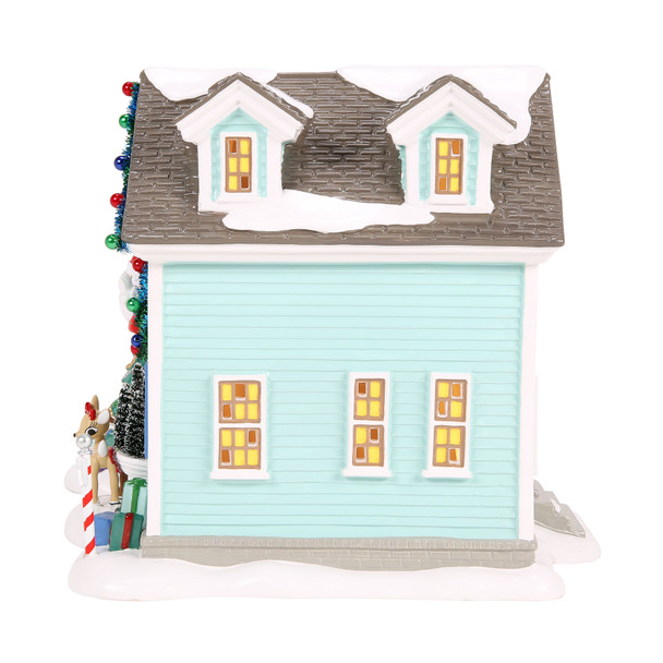 Department 56 Snow Village Rudolph House Building 6018298 -3