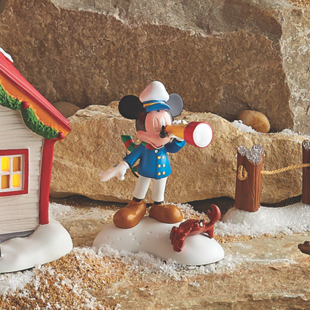 Department 56 Disney Village Santa Ahoy! Mickey Figure 6018375