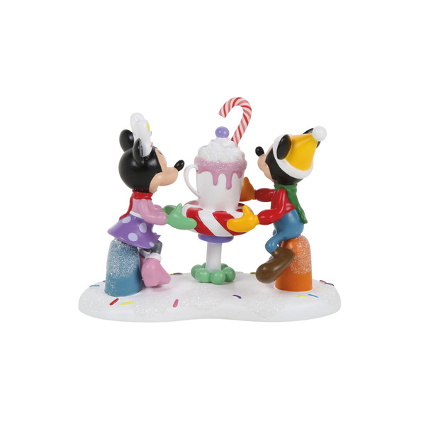 Department 56 Disney Christmas Village A Cocoa With A Cutie! Figure 6018337 -4