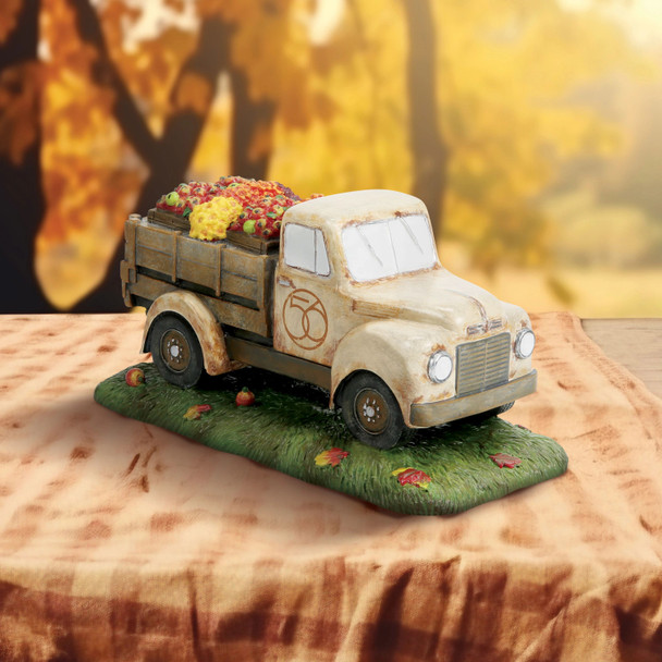 Department 56 Halloween or Fall Village Accessory The Old Apple Truck 6018479