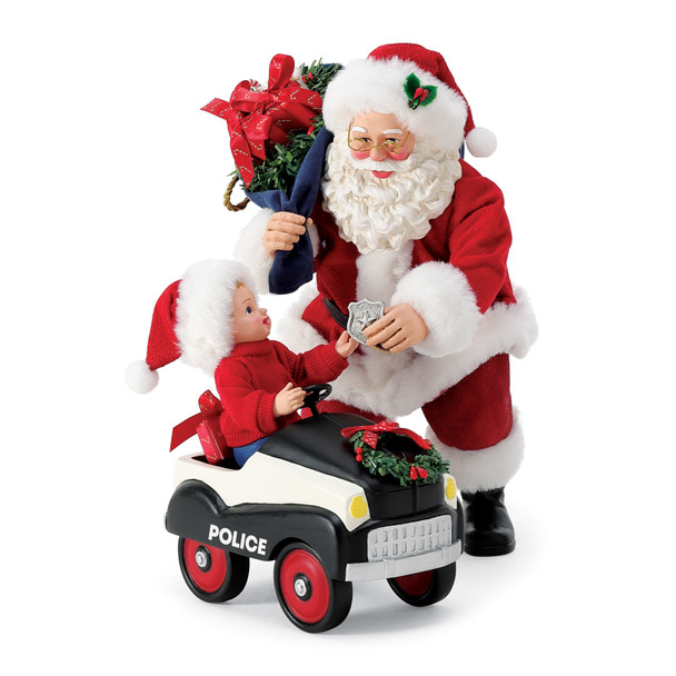 Department 56 Possible Dreams Santa Vintage On Duty 6018284