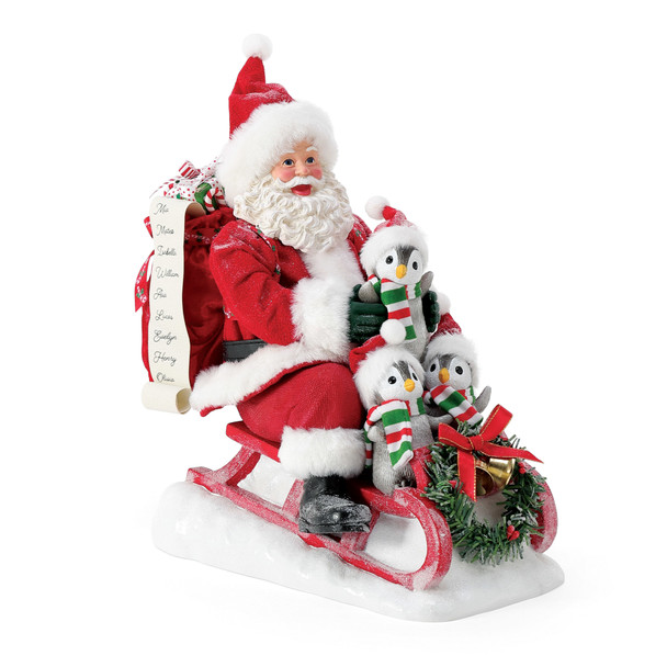Department 56 Possible Dreams Santa Penguining to Look Like Xmas 6017727