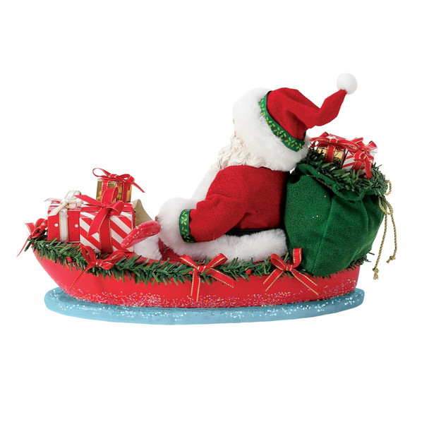 Department 56 Possible Dreams Santa Going with the Flow 6017798 -2