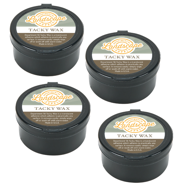 Department 56 Village Accessory Set of 4 Tacky Wax 6015677