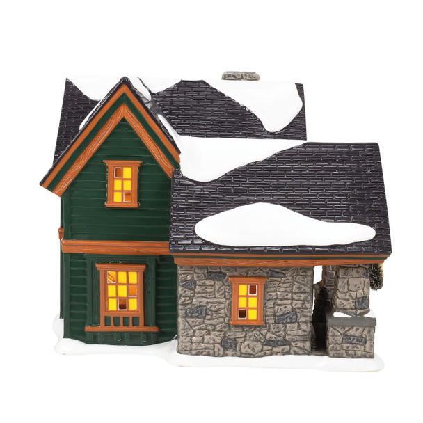 Department 56 Snow Village First Edition Christmas Lodge Building 6018301FE -3