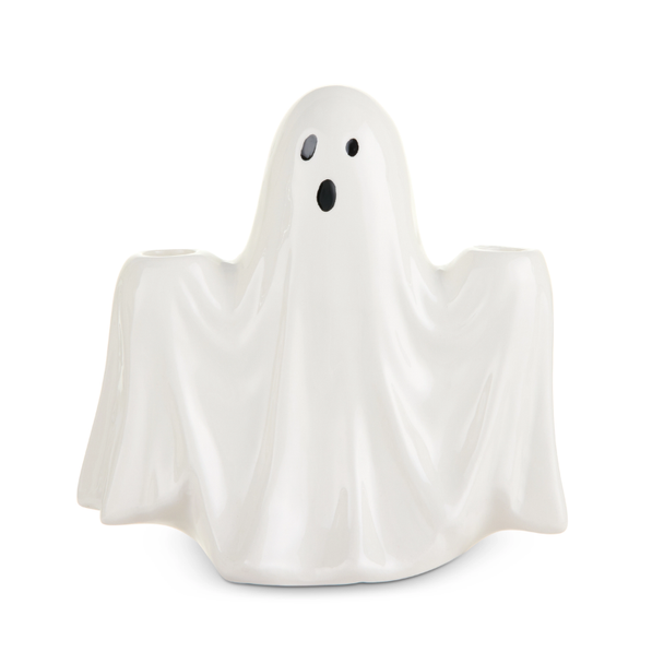 Raz 8" Ghost Candle Holder Halloween Decoration 4623027