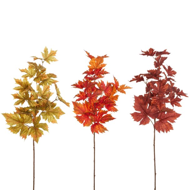 Raz Set of 2 40" Fall Leaf Spray Halloween Spray F4602396