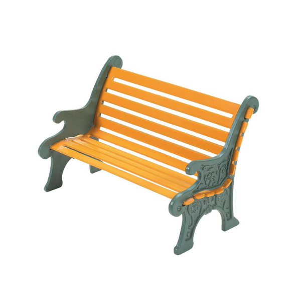 Department 56 Wrought Iron Park Bench Village Accessory 56.52302