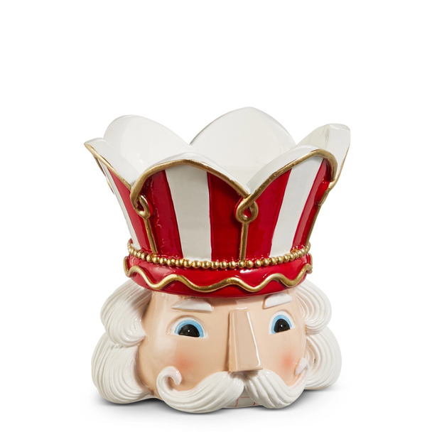 Raz 4.5" Nutcracker Christmas Candle Holder 4612294