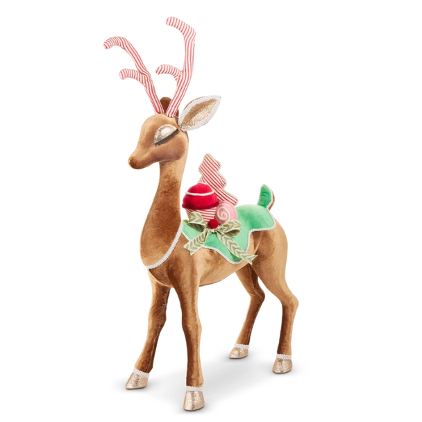 Raz 30" Sweet Treat Deer Christmas Figure Decoration 4614043
