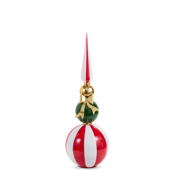 Raz 35.5" or 42" Finial with Bow Christmas Decoration -2