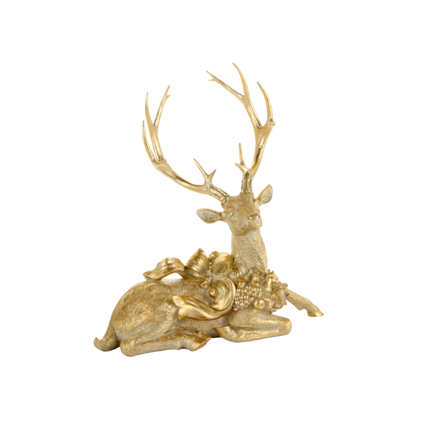 Raz Enchanted Laying or Standing Deer Christmas Decoration -2