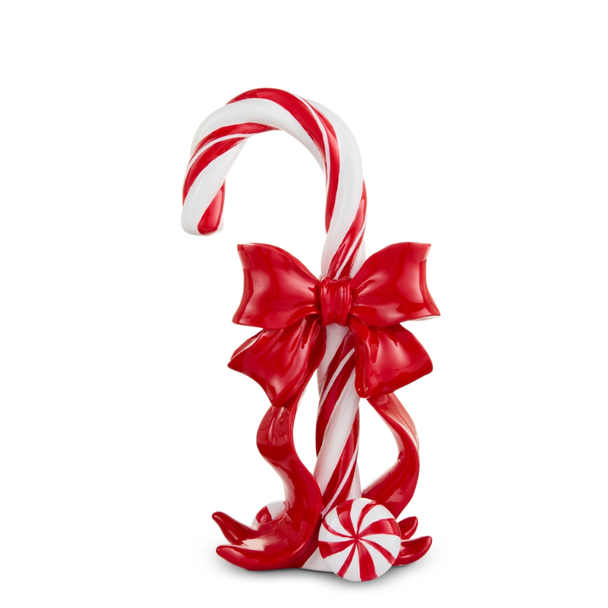 Raz 12" or 14" Red and White Candy Cane Christmas Decoration -3