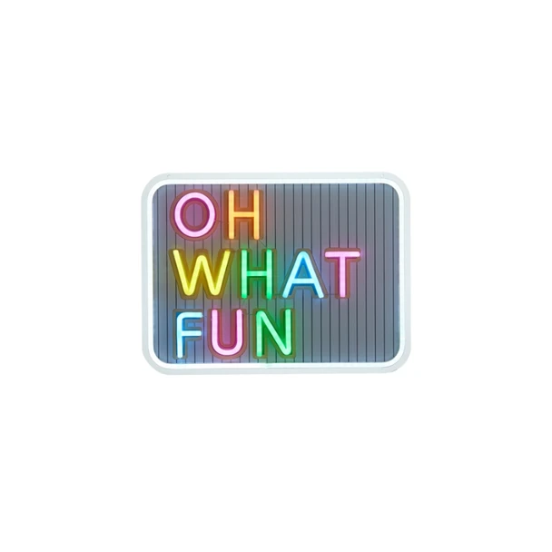 Raz 16" Merry Neon Cookies Christmas Sign 4670787 -4