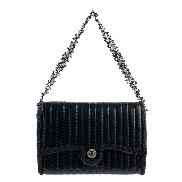 Raz 5.5" Black Purse Christmas Ornament 4614011