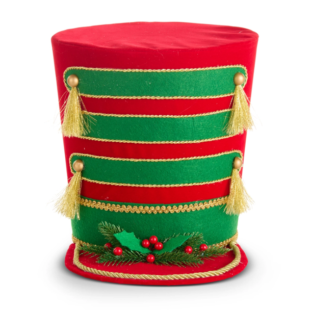 Raz 10.75" Ringmaster Hat Christmas Tree Topper 4616097