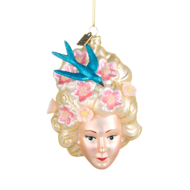 Raz Eric Cortina 4.5" Antoinette Glass Christmas Ornament 4653216