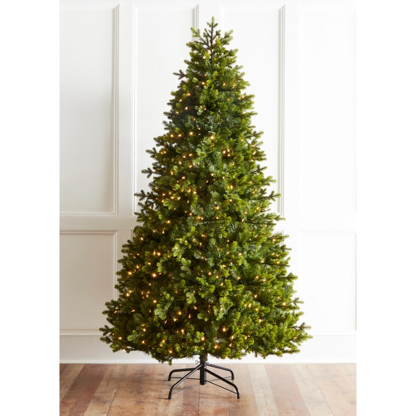 Raz 7.5', 9', or 12' Pre-Lit Douglas Fir Christmas Tree