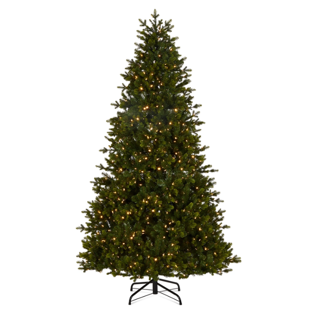 Raz 7.5', 9', or 12' Pre-Lit Douglas Fir Christmas Tree -2