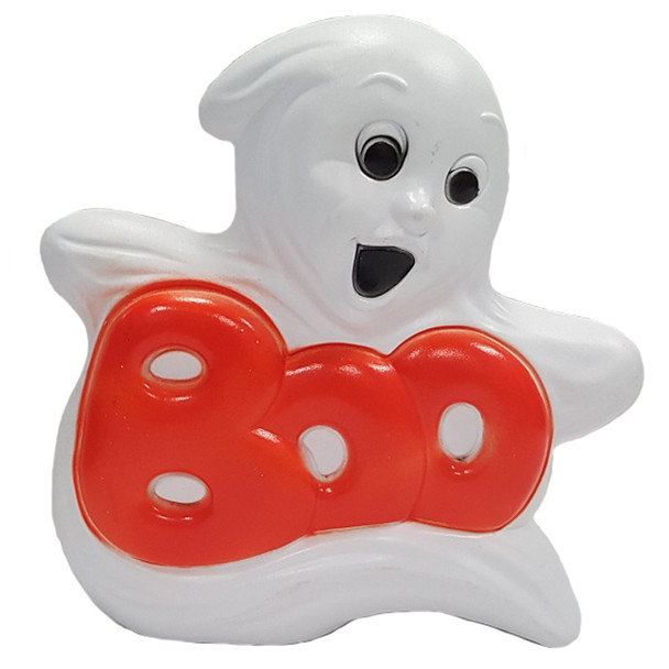 14" BOO Ghost Halloween Blow Mold 56470