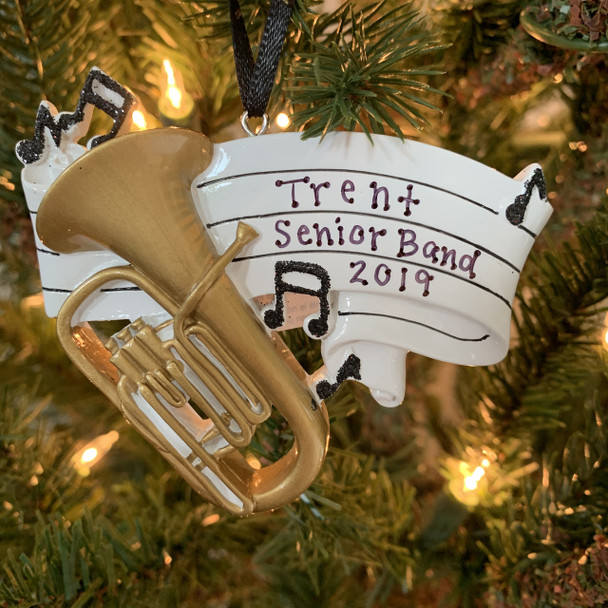 Tuba Personalized Christmas Ornament OR1688