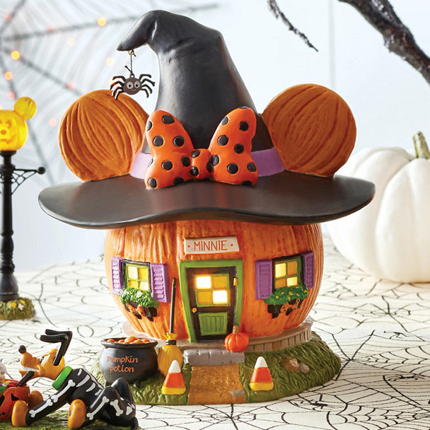 Department 56 Disney Village Maison Pumpkintown de Minnie 6007727