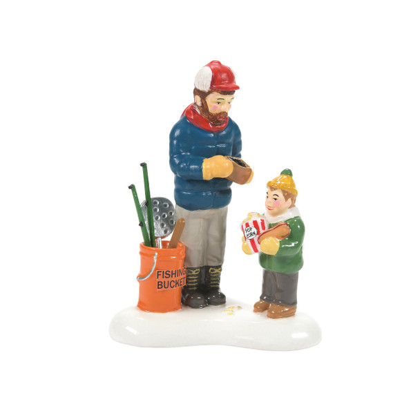 Department 56 Schneedorf, etwas Platz für Fischstäbchen, Figur 6007635