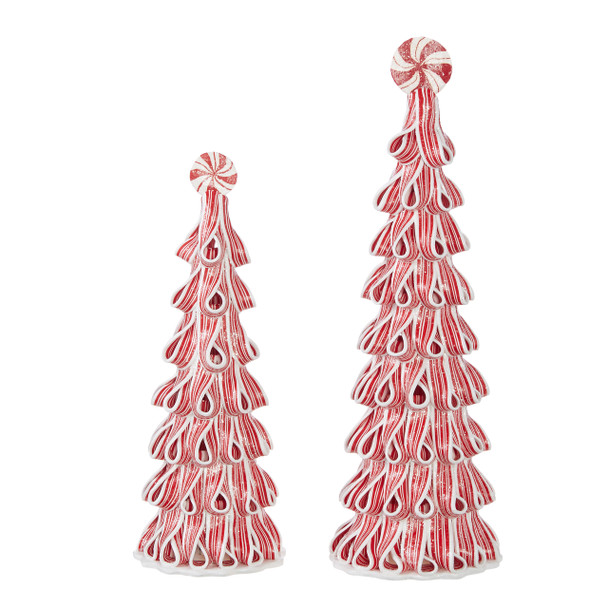 Raz Claydough Ribbon Candy Tree Christmas Decoration 4014108 -2