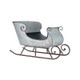 Raz 16.5" or 24.5" Galvanized Distressed Metal Sleigh Christmas Decoration 4128884 -3