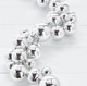 Raz 4' Silver Ball Christmas Garland G3832769