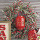 Raz 28" Snowy Berry and Fir Christmas Wreath W4116005