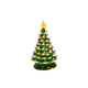 13.9" Battery Operated Lighted Musical Ceramic Christmas Tree Figure 2534180 -2