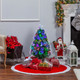 3' Color Changing Fiber Optic Tinsel Christmas Tree 6522-60M