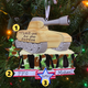 Tank personalisierte Weihnachtsdekoration or1397