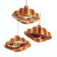 5.3" Croissant Sandwich Bread Christmas Ornament D3958